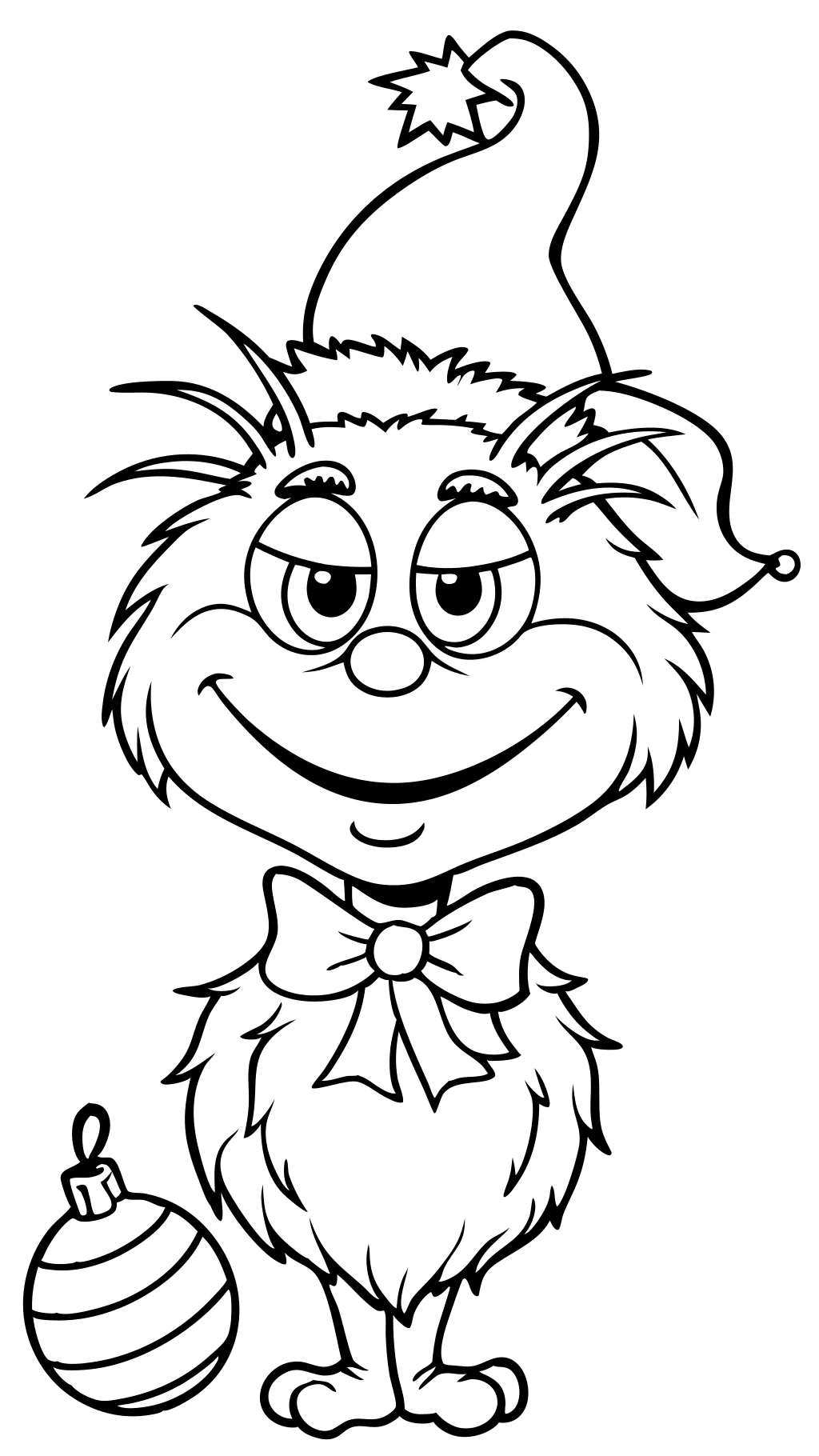 coloriages gratuits Grinch